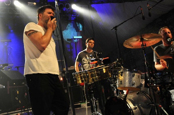 LCD Soundsystem at Stubb's BarBQ, Austin, Texas 06/08/10 - photo by Jeff Ba