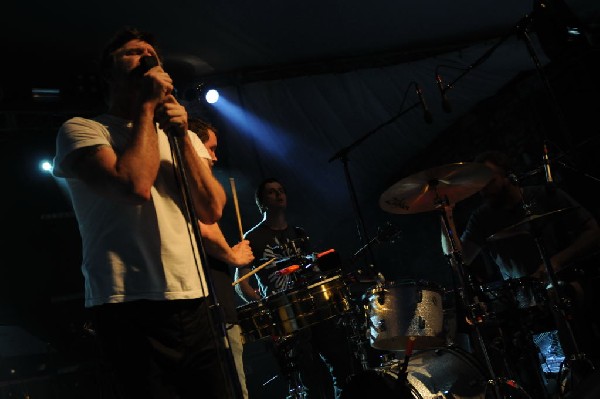 LCD Soundsystem at Stubb's BarBQ, Austin, Texas 06/08/10 - photo by Jeff Ba