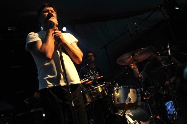 LCD Soundsystem at Stubb's BarBQ, Austin, Texas 06/08/10 - photo by Jeff Ba