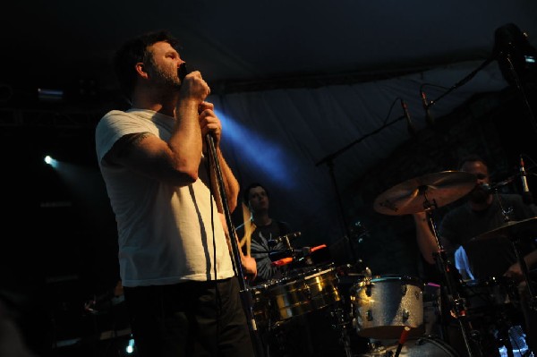 LCD Soundsystem at Stubb's BarBQ, Austin, Texas 06/08/10 - photo by Jeff Ba