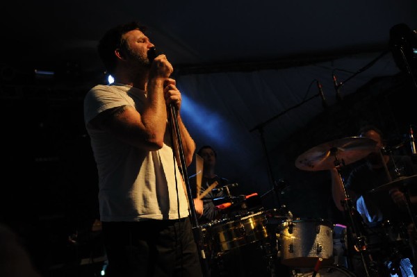LCD Soundsystem at Stubb's BarBQ, Austin, Texas 06/08/10 - photo by Jeff Ba
