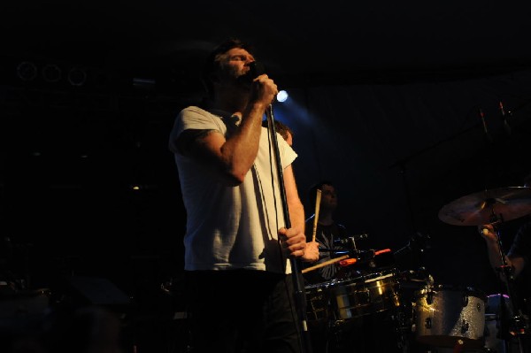 LCD Soundsystem at Stubb's BarBQ, Austin, Texas 06/08/10 - photo by Jeff Ba