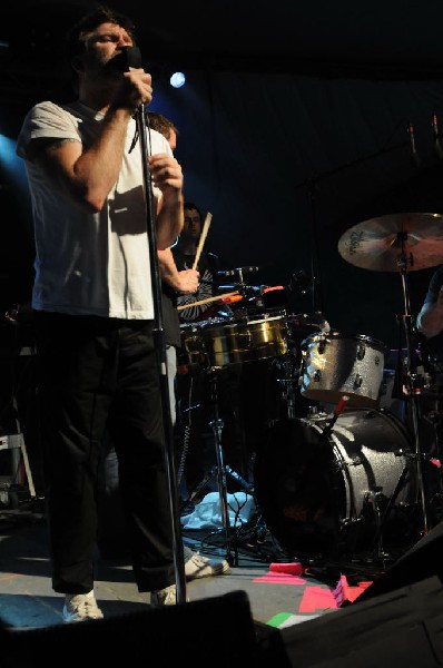 LCD Soundsystem at Stubb's BarBQ, Austin, Texas 06/08/10 - photo by Jeff Ba