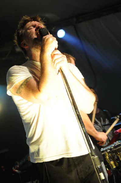 LCD Soundsystem at Stubb's BarBQ, Austin, Texas 06/08/10 - photo by Jeff Ba