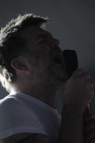 LCD Soundsystem at Stubb's BarBQ, Austin, Texas 06/08/10 - photo by Jeff Ba