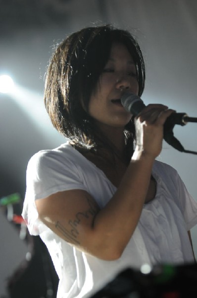 LCD Soundsystem at Stubb's BarBQ, Austin, Texas 06/08/10 - photo by Jeff Ba