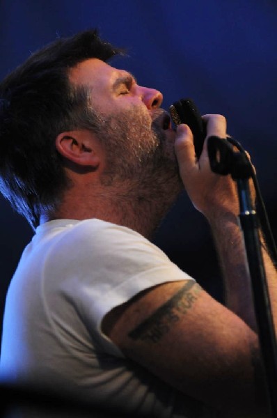 LCD Soundsystem at Stubb's BarBQ, Austin, Texas 06/08/10 - photo by Jeff Ba