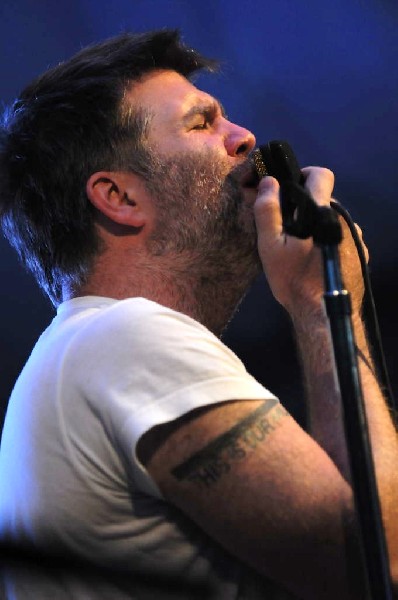 LCD Soundsystem at Stubb's BarBQ, Austin, Texas 06/08/10 - photo by Jeff Ba