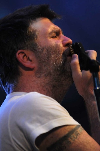 LCD Soundsystem at Stubb's BarBQ, Austin, Texas 06/08/10 - photo by Jeff Ba