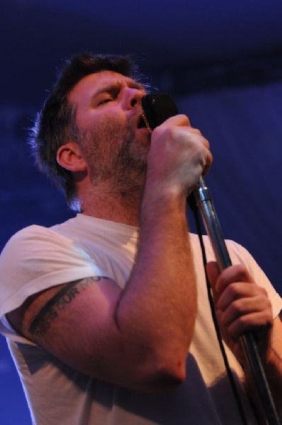 LCD Soundsystem at Stubb's BarBQ, Austin, Texas 06/08/10 - photo by Jeff Ba