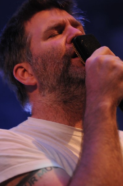 LCD Soundsystem at Stubb's BarBQ, Austin, Texas 06/08/10 - photo by Jeff Ba