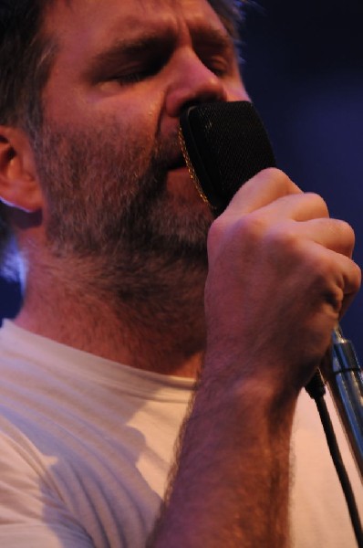 LCD Soundsystem at Stubb's BarBQ, Austin, Texas 06/08/10 - photo by Jeff Ba