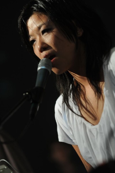 LCD Soundsystem at Stubb's BarBQ, Austin, Texas 06/08/10 - photo by Jeff Ba