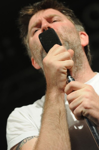 LCD Soundsystem at Stubb's BarBQ, Austin, Texas 06/08/10 - photo by Jeff Ba