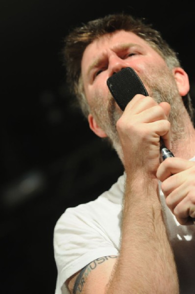 LCD Soundsystem at Stubb's BarBQ, Austin, Texas 06/08/10 - photo by Jeff Ba