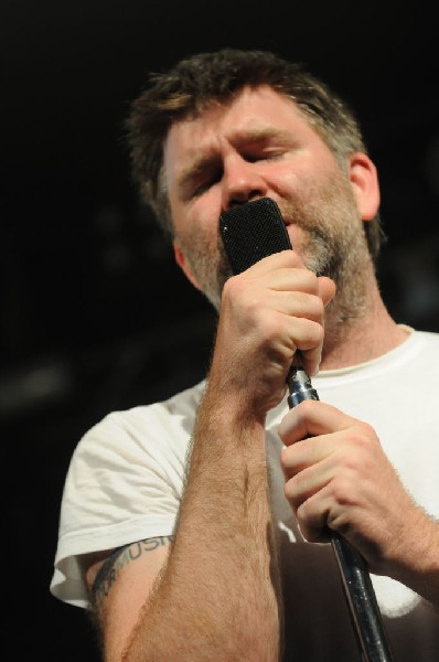 LCD Soundsystem at Stubb's BarBQ, Austin, Texas 06/08/10 - photo by Jeff Ba