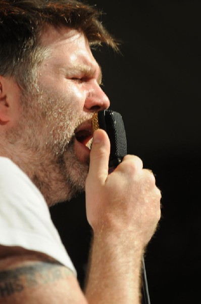 LCD Soundsystem at Stubb's BarBQ, Austin, Texas 06/08/10 - photo by Jeff Ba