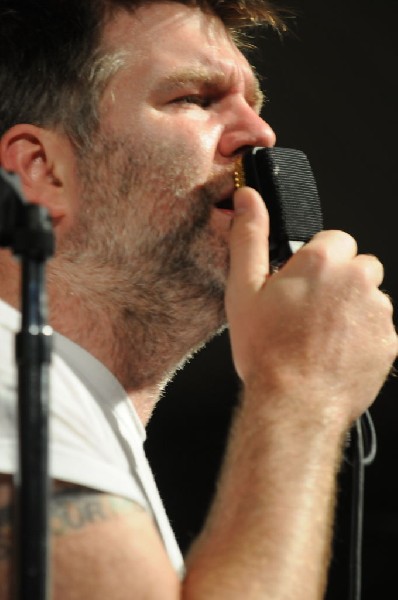 LCD Soundsystem at Stubb's BarBQ, Austin, Texas 06/08/10 - photo by Jeff Ba