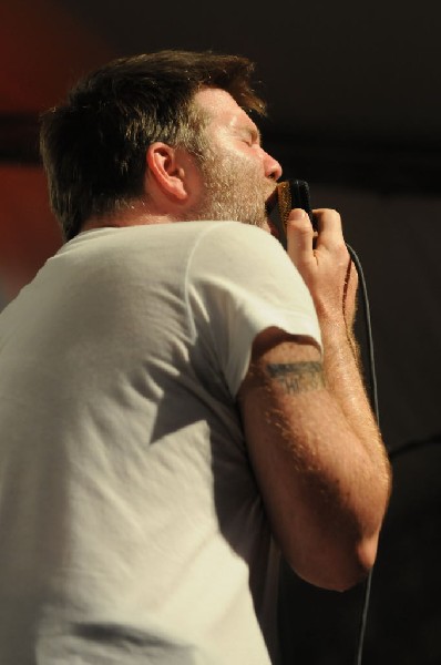 LCD Soundsystem at Stubb's BarBQ, Austin, Texas 06/08/10 - photo by Jeff Ba