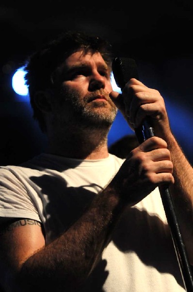 LCD Soundsystem at Stubb's BarBQ, Austin, Texas 06/08/10 - photo by Jeff Ba