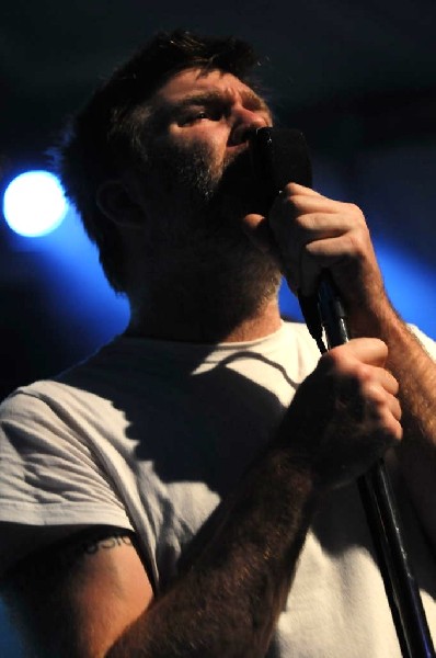 LCD Soundsystem at Stubb's BarBQ, Austin, Texas 06/08/10 - photo by Jeff Ba