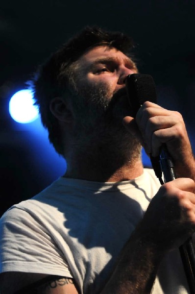 LCD Soundsystem at Stubb's BarBQ, Austin, Texas 06/08/10 - photo by Jeff Ba