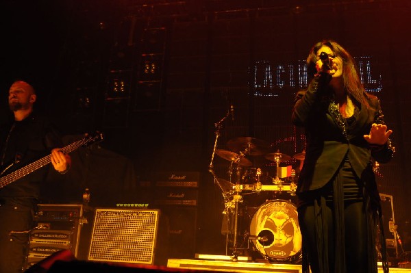 Lacuna Coil at ACL Live at the Moody Theater, Austin, Texas 03/03/2012