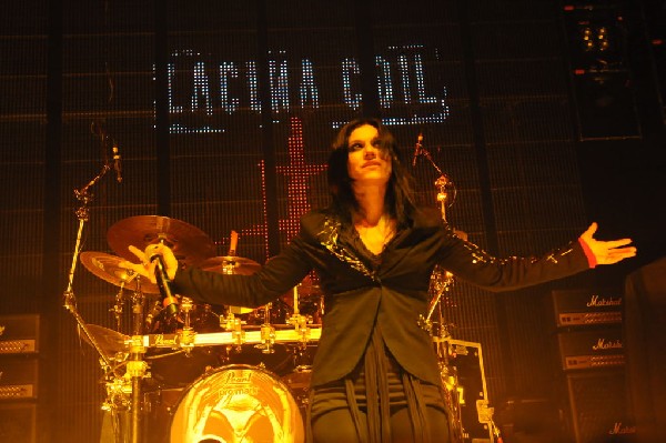 Lacuna Coil at ACL Live at the Moody Theater, Austin, Texas 03/03/2012