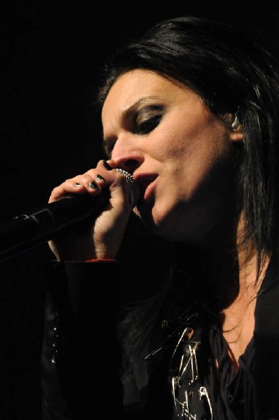 Lacuna Coil at ACL Live at the Moody Theater, Austin, Texas 03/03/2012