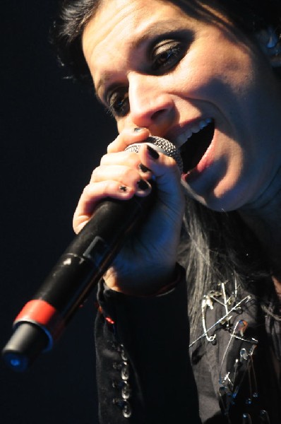 Lacuna Coil at ACL Live at the Moody Theater, Austin, Texas 03/03/2012