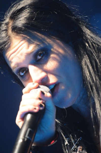 Lacuna Coil at ACL Live at the Moody Theater, Austin, Texas 03/03/2012