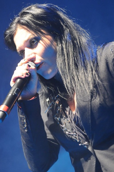 Lacuna Coil at ACL Live at the Moody Theater, Austin, Texas 03/03/2012