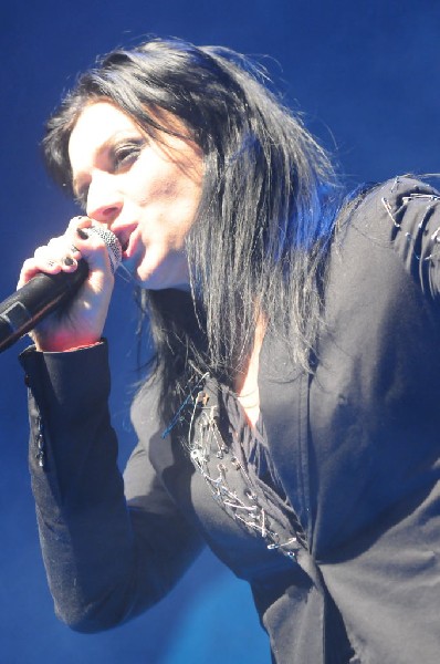 Lacuna Coil at ACL Live at the Moody Theater, Austin, Texas 03/03/2012