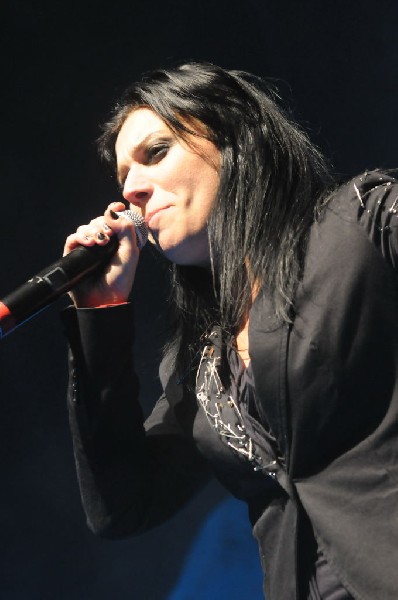 Lacuna Coil at ACL Live at the Moody Theater, Austin, Texas 03/03/2012