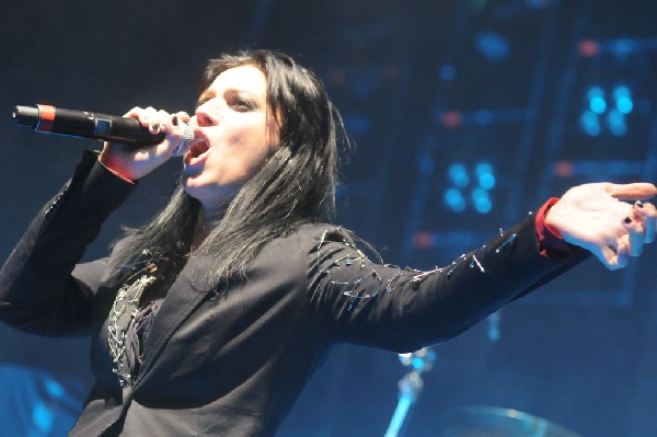 Lacuna Coil at ACL Live at the Moody Theater, Austin, Texas 03/03/2012