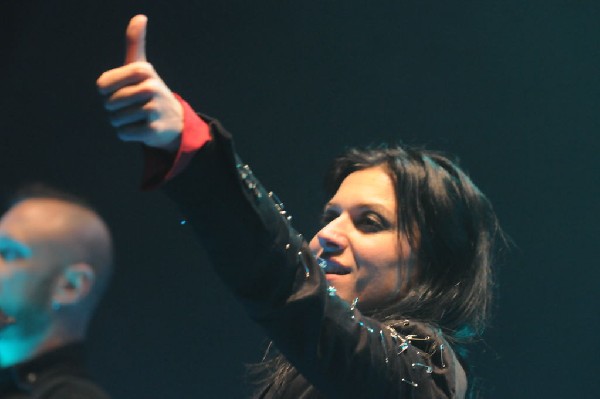 Lacuna Coil at ACL Live at the Moody Theater, Austin, Texas 03/03/2012