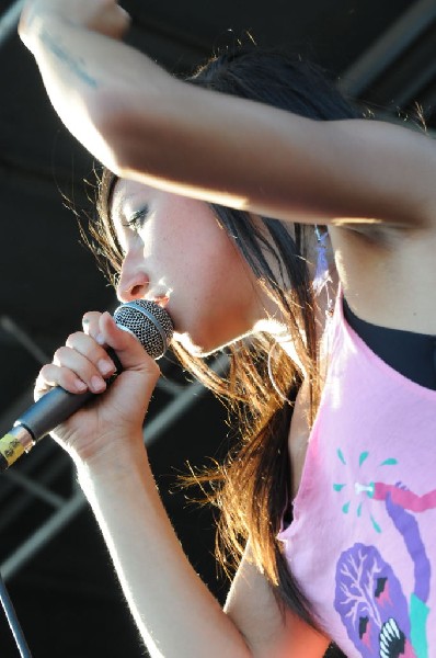 Lights at Warped Festival, San Antonio, Texas
