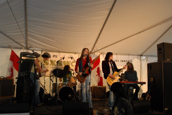 Lions In The Street SXSW gig at the Canadian Blast day party in Austin, Tex