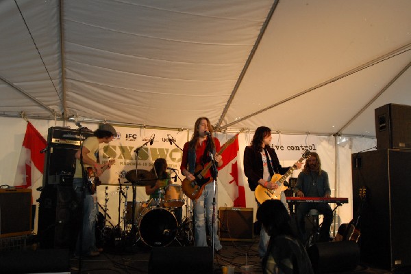 Lions In The Street SXSW gig at the Canadian Blast day party in Austin, Tex
