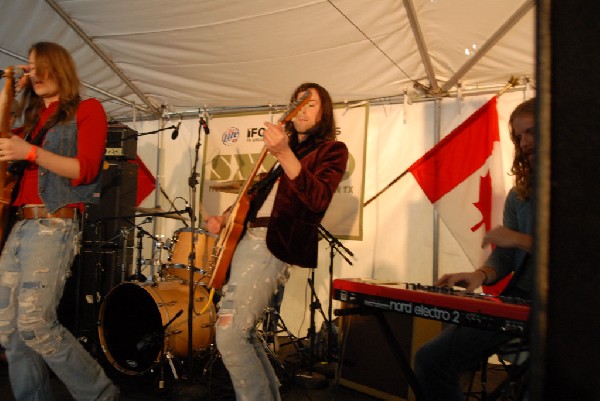 Lions In The Street SXSW gig at the Canadian Blast day party in Austin, Tex