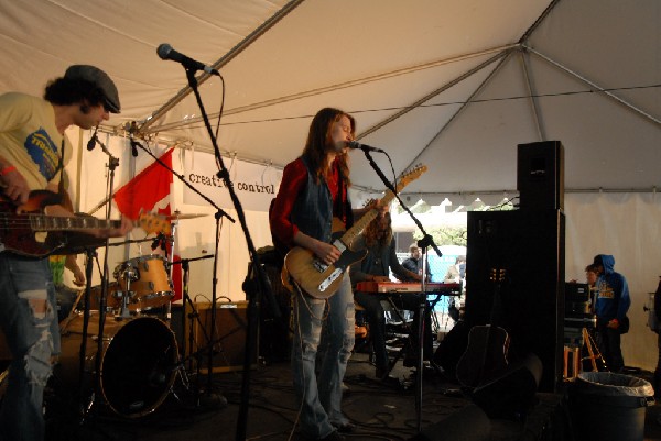 Lions In The Street SXSW gig at the Canadian Blast day party in Austin, Tex
