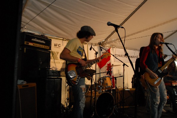 Lions In The Street SXSW gig at the Canadian Blast day party in Austin, Tex