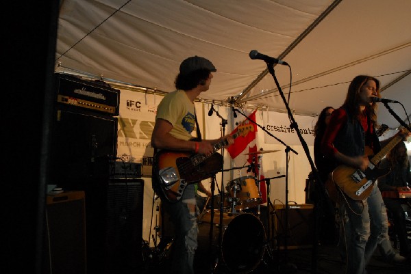 Lions In The Street SXSW gig at the Canadian Blast day party in Austin, Tex