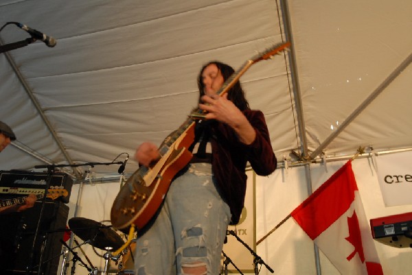 Lions In The Street SXSW gig at the Canadian Blast day party in Austin, Tex