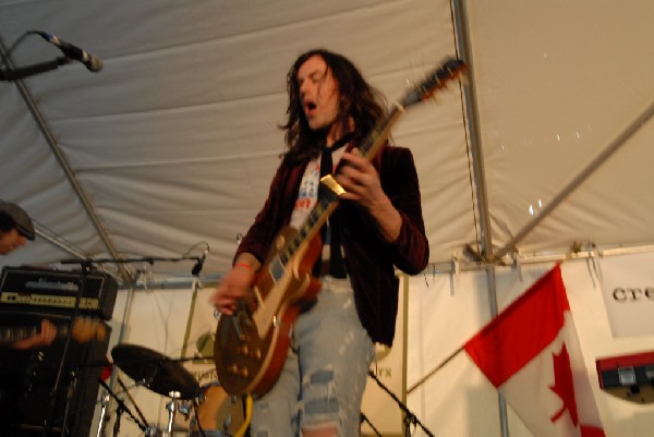 Lions In The Street SXSW gig at the Canadian Blast day party in Austin, Tex