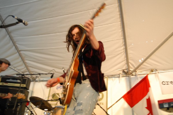 Lions In The Street SXSW gig at the Canadian Blast day party in Austin, Tex