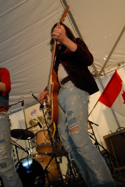 Lions In The Street SXSW gig at the Canadian Blast day party in Austin, Tex