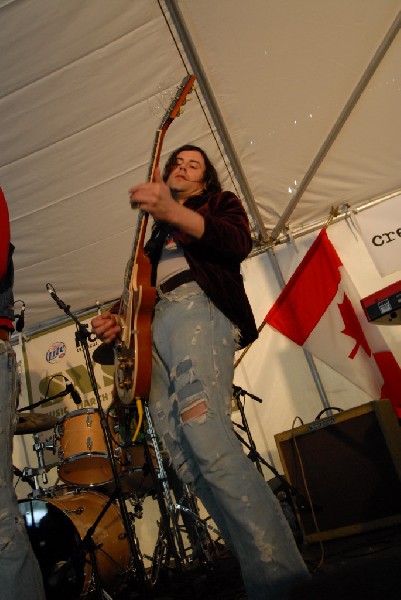 Lions In The Street SXSW gig at the Canadian Blast day party in Austin, Tex