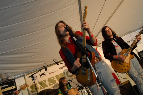 Lions In The Street SXSW gig at the Canadian Blast day party in Austin, Tex