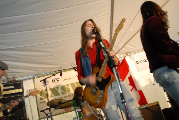 Lions In The Street SXSW gig at the Canadian Blast day party in Austin, Tex